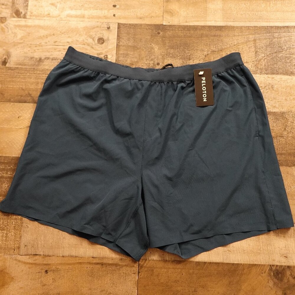 Peloton Output 6" Lined Climb Short men's XXL blue NEW NWT